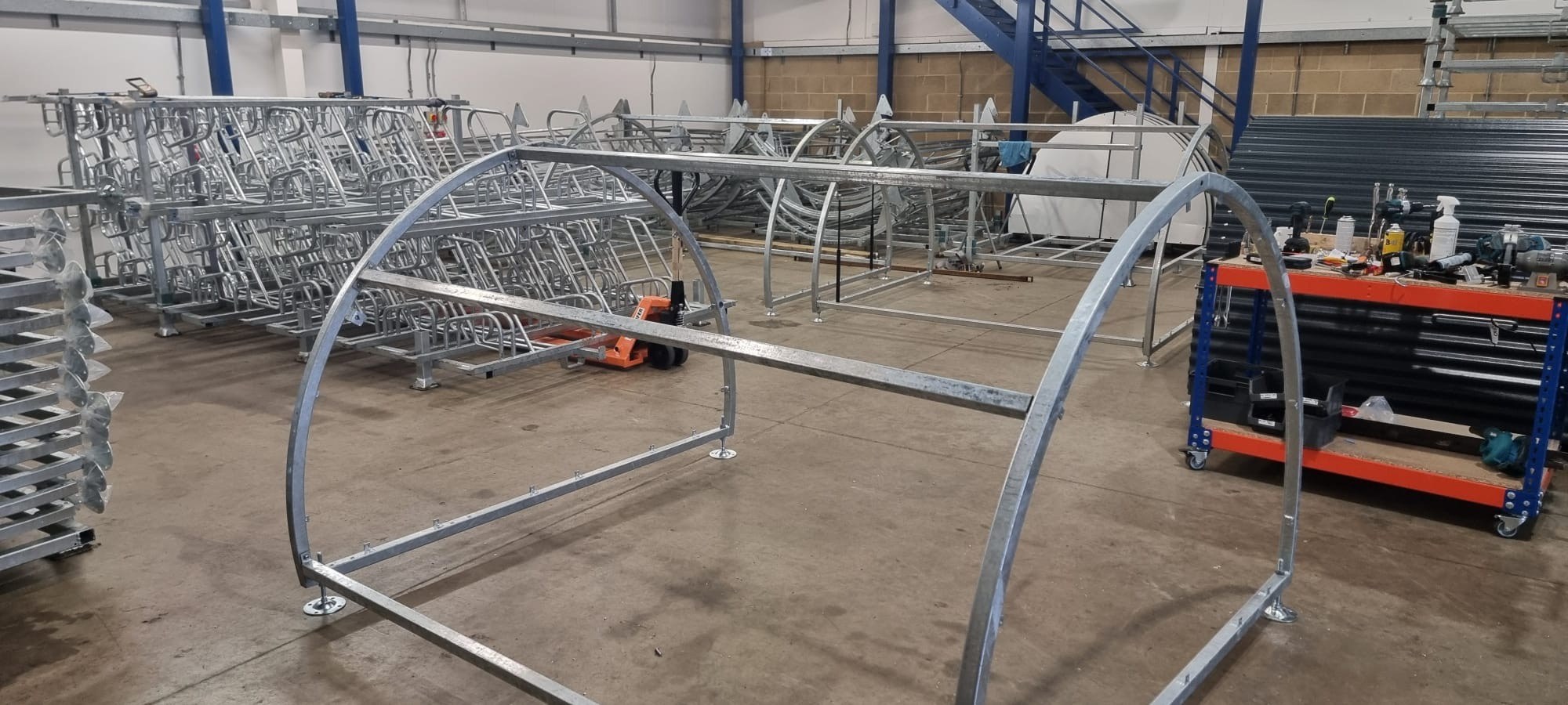 VeloBox production assembly line