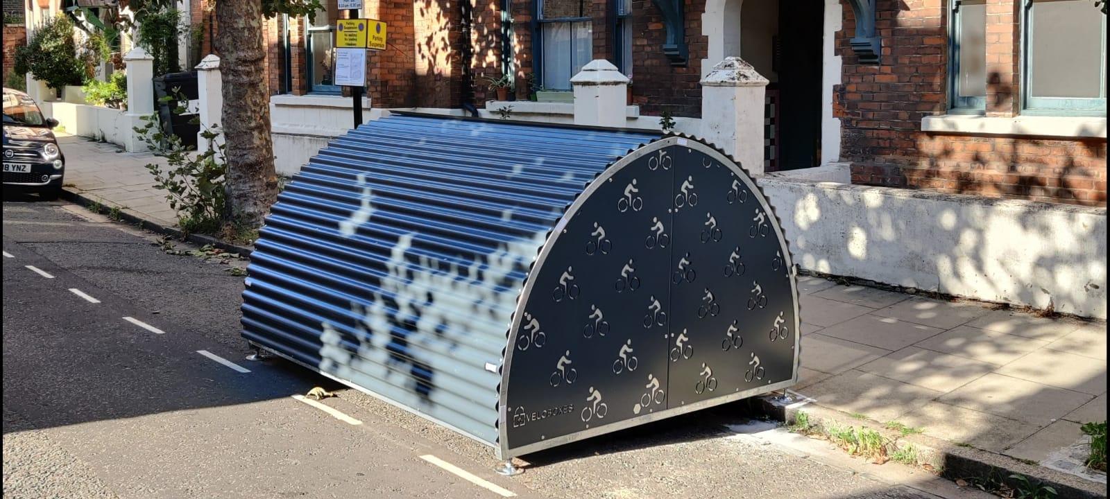 VeloBox on street | GreaseMonkey