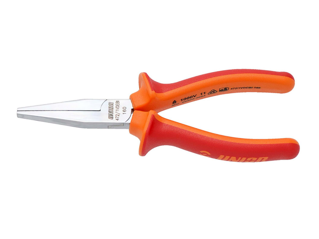 UNIOR LONG FLAT NOSE PLIERS