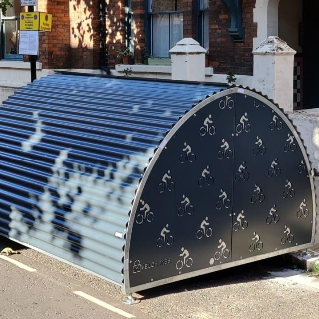 VeloBox on street | GreaseMonkey